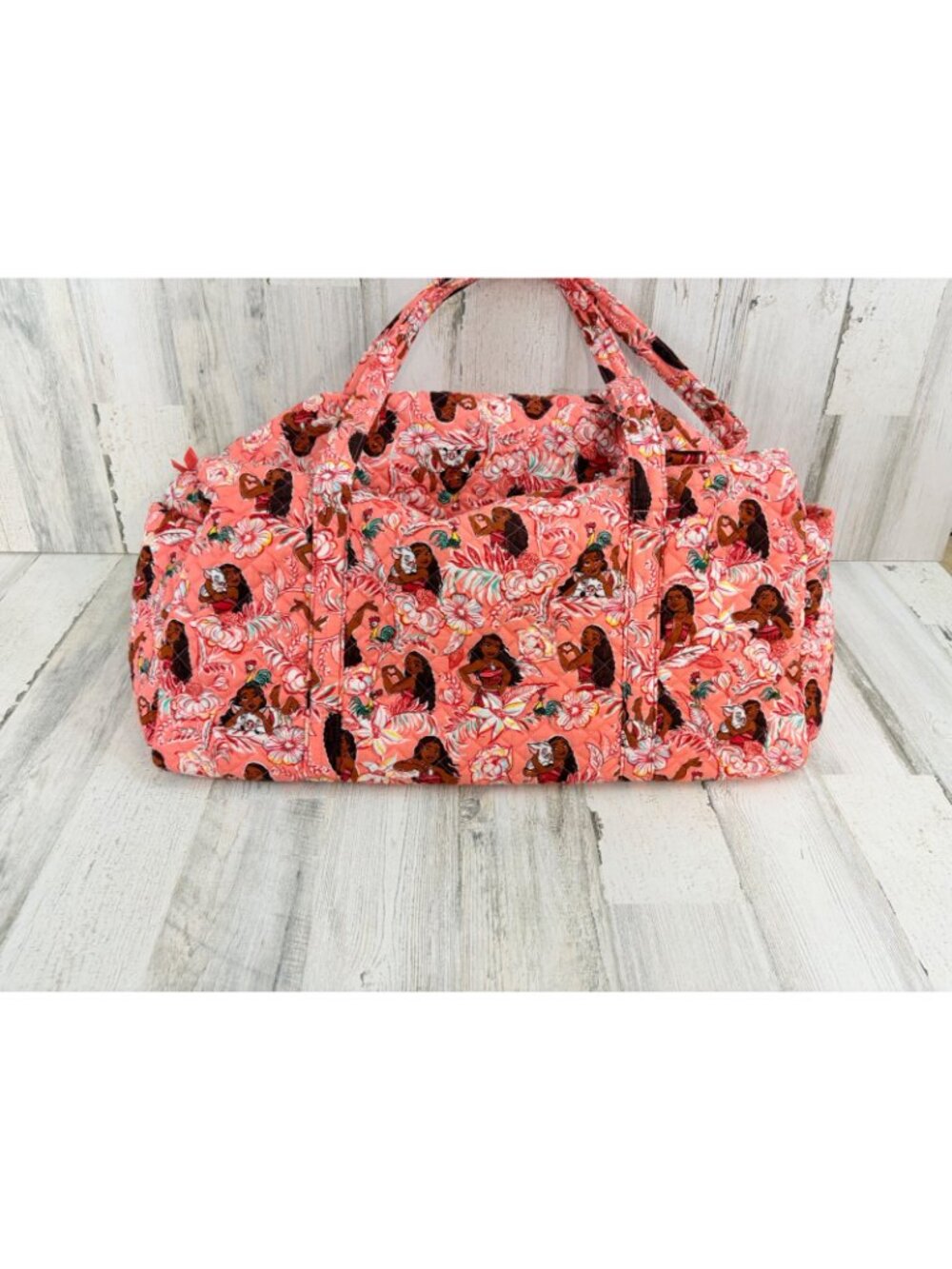 Vera Bradley Disney Moana Adventure Large Duffel Bag NWT - Picture 6 of 14